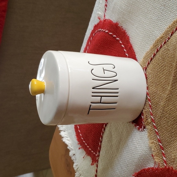 Rae Dunn Bath Rae Dunn Canister With Lid Poshmark